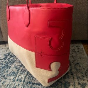 Tory Burch Stacked T East-West Tote